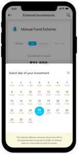 select investment date