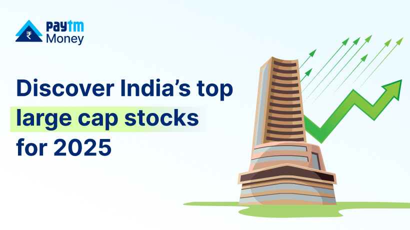 Discover India’s Top Large Cap Stocks for 2025 on Paytm Money
