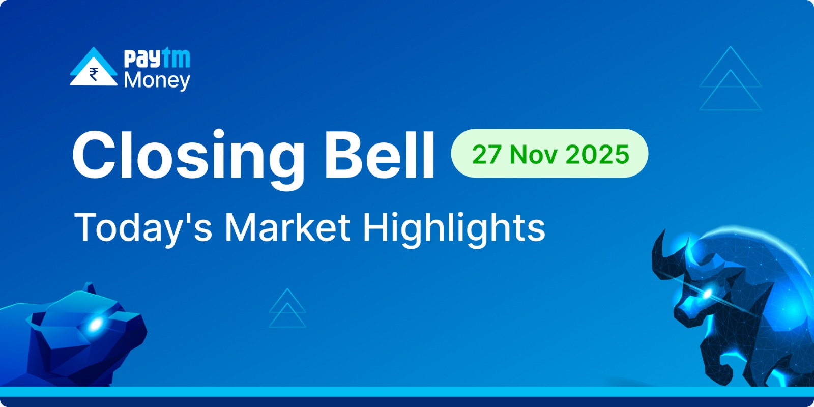 Closing Bell: Sensex Sensex Breaches 86,000 Mark and Nifty Hits 26,300